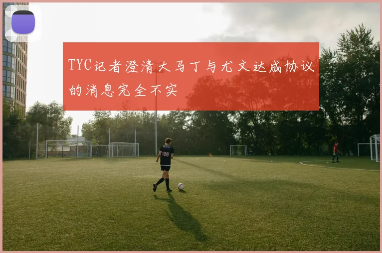 TYC记者澄清大马丁与尤文达成协议的消息完全不实