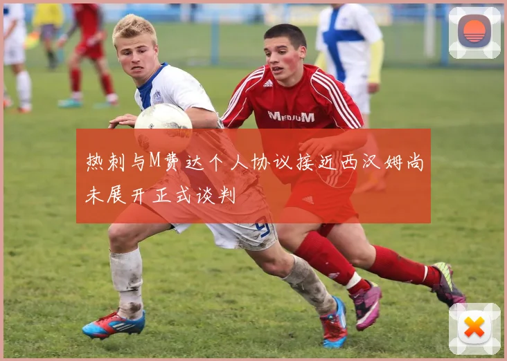 热刺与M费达个人协议接近西汉姆尚未展开正式谈判